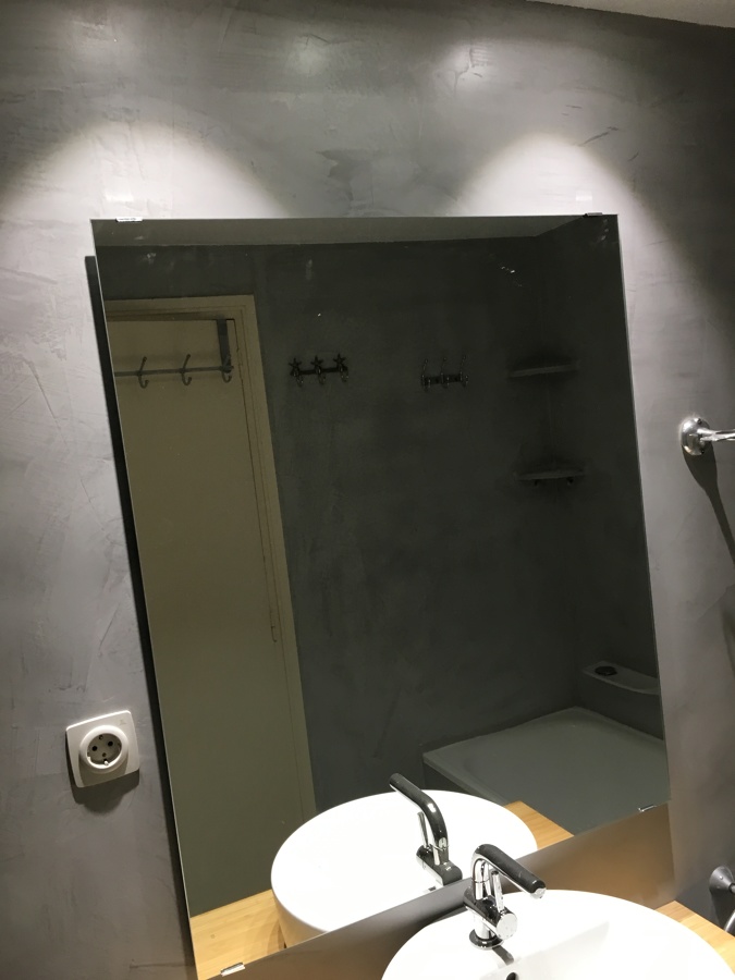 Renovar sin obra Microcemento sobre azulejos