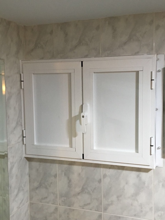 Armario con llave aluminios