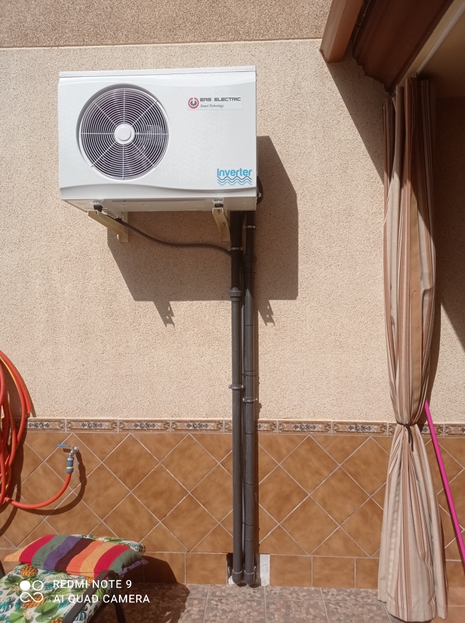 Bomba de calor piscina