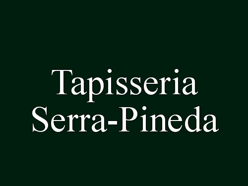 Tapiceros, Obras Menores, Artículos Decoración