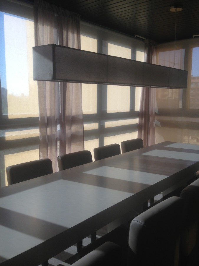 Pantalla rectangular de 1´5m. personalizada