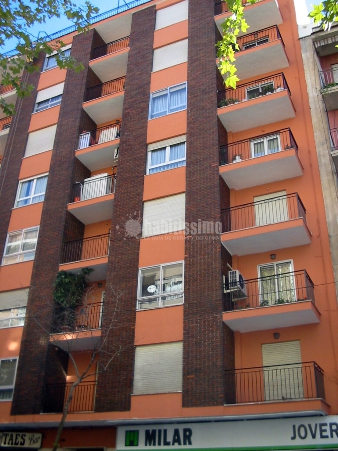 Trabajos Verticales, Monocapas Fachadas