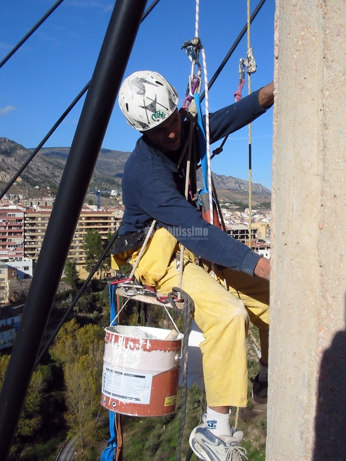 Trabajos Verticales, Monocapas Fachadas