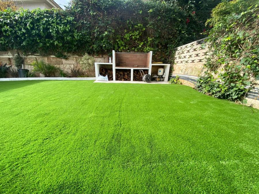 Instalación de pradera