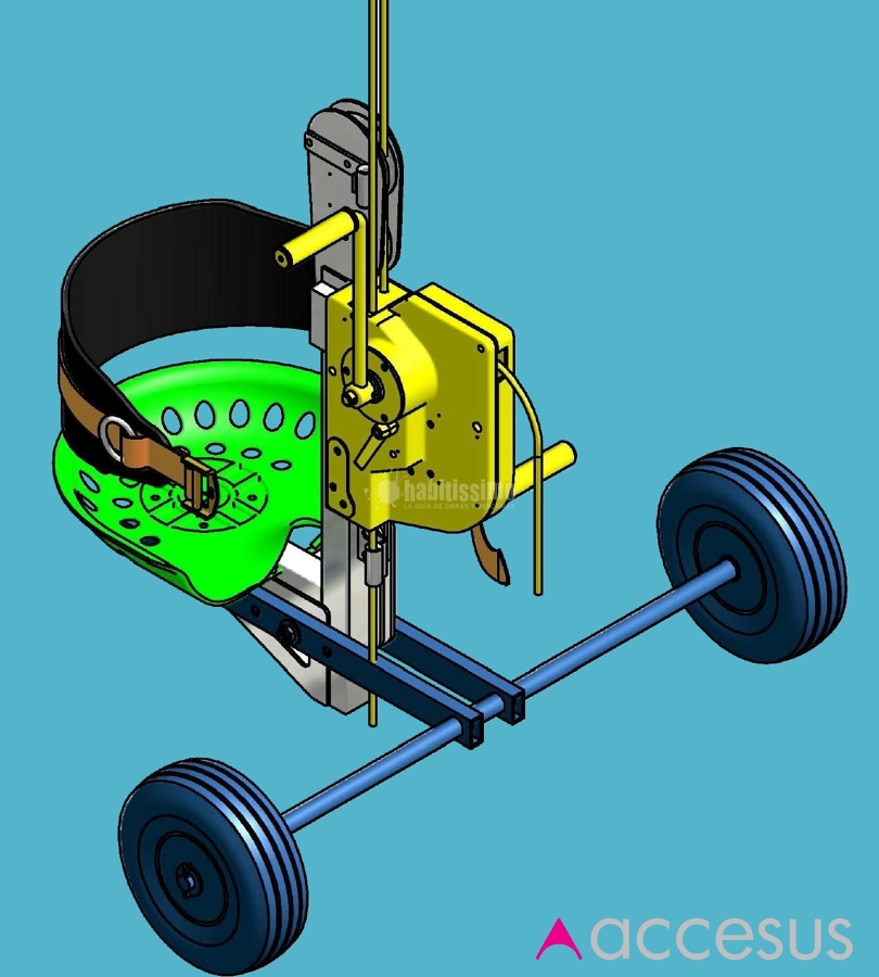 Silla colgante de elevación manual
