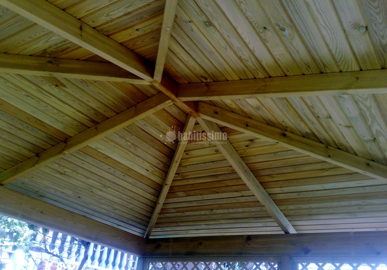 Parquetistas, Tarima Exterior, Pérgolas