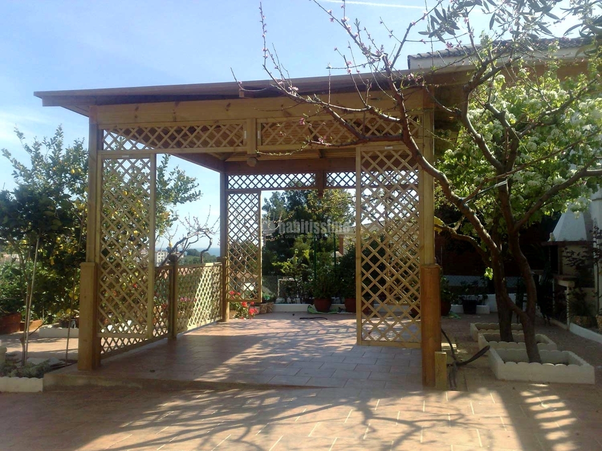 Parquetistas, Tarima Exterior, Pérgolas