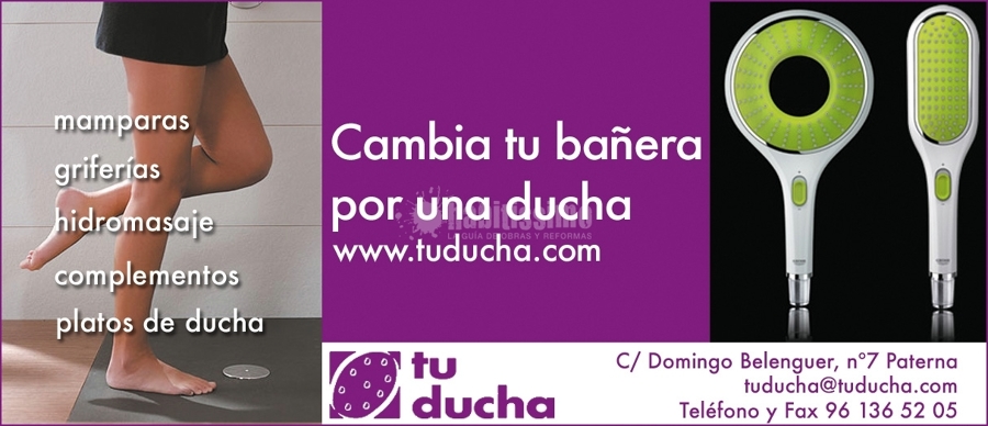 Muebles Baño, Mamparas Baño Ducha, Cambio Bañera Ducha