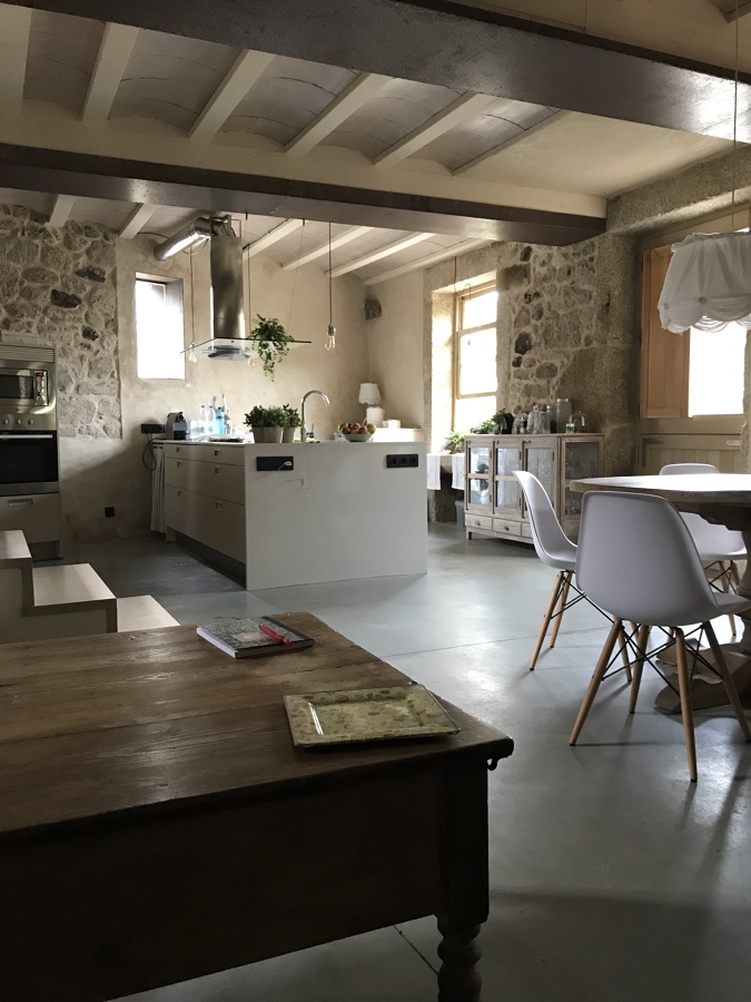 Cocina integrada salón planta baja