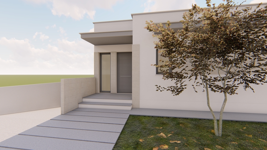 Render acceso a vivienda - vista 2