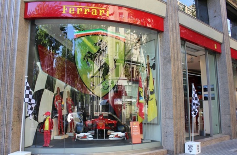 FERRARI STORE PASEO DE GRACIA 44, BARCELONA