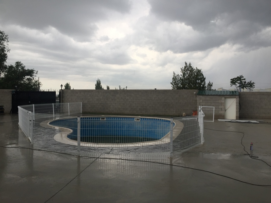 Vallado piscina