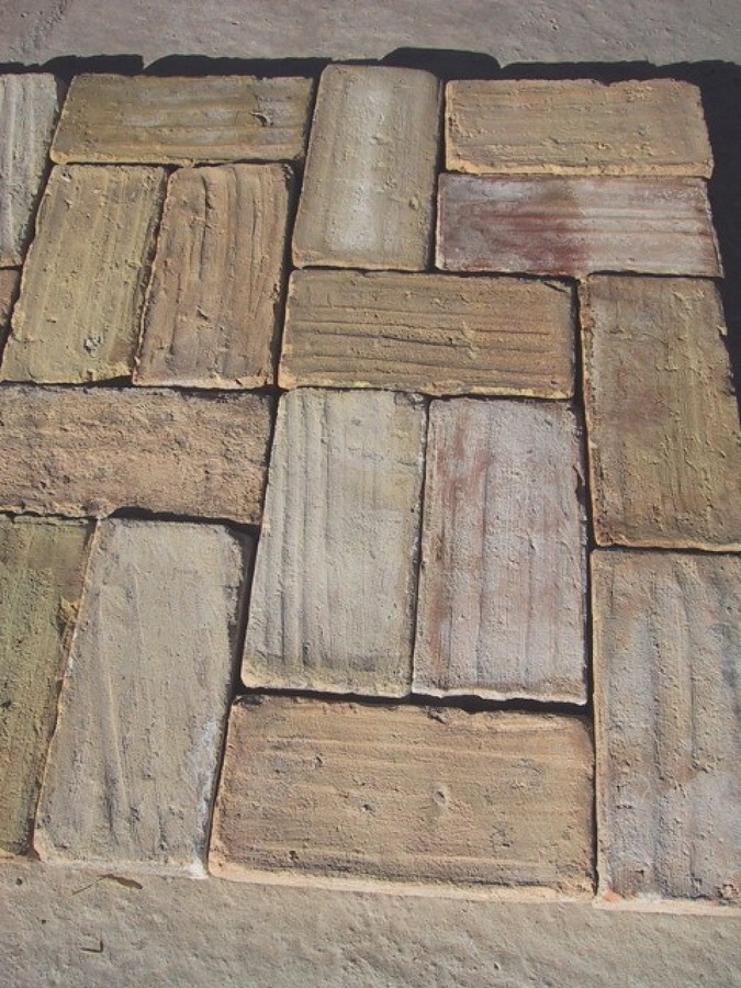 LADRILLO DE BARRO ANTIGUO