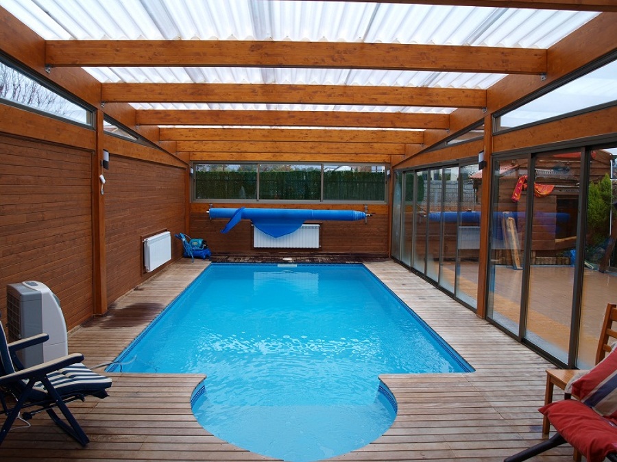 A6 cubierta de madera