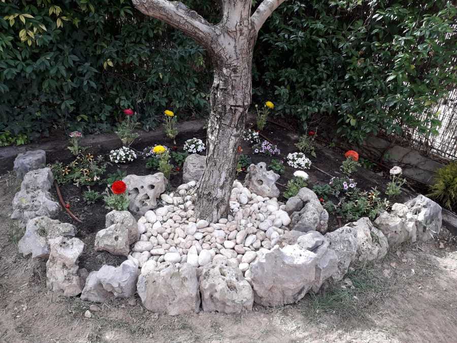 Preparación de jardin