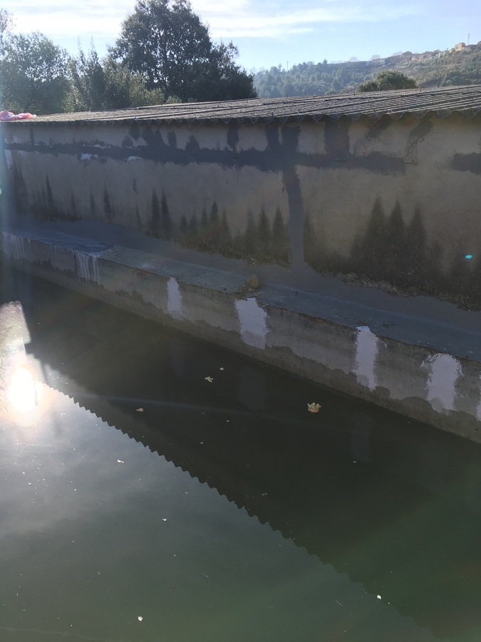 Impermeabilización  obra antes