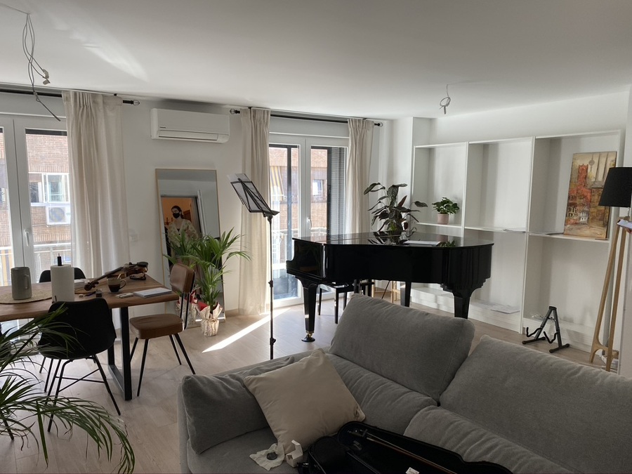 Sala de piano y violín