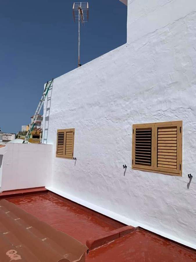 Pintura en fachadas y azoteas