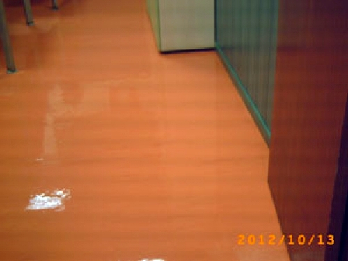 Abrillantado suelos de plásticos o sintasol