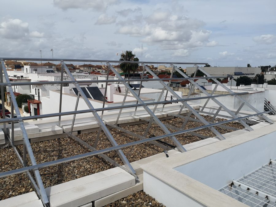 Estructura para paneles solares