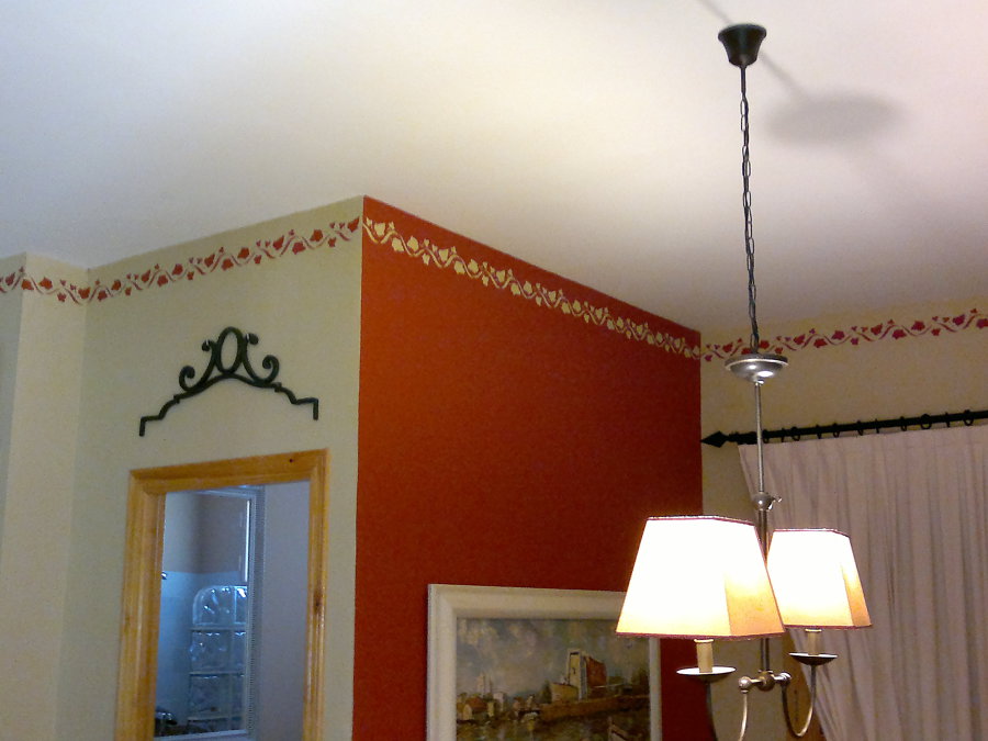 Acabado decorativo pintura plástica