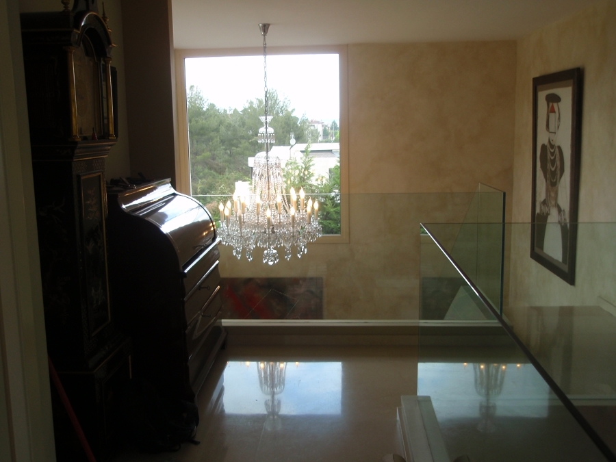 Acabat decoratiu a les parets. (Sant Cugat del Vallès)