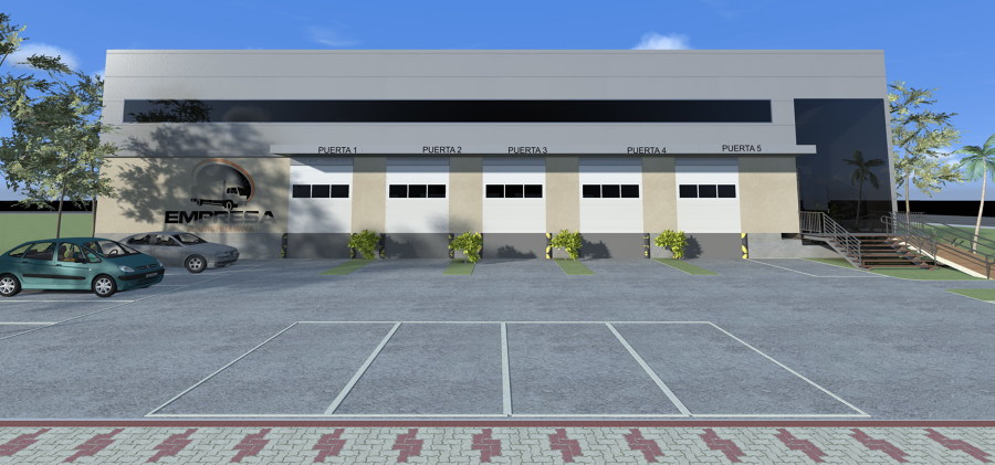 Nave instrial muelle de carga