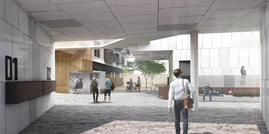 Edificio de 76 viviendas en Hospitalet de Llobregat