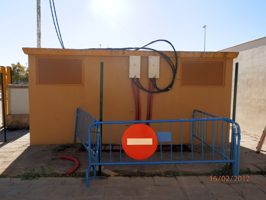 Acometida en Centro de Transformacion