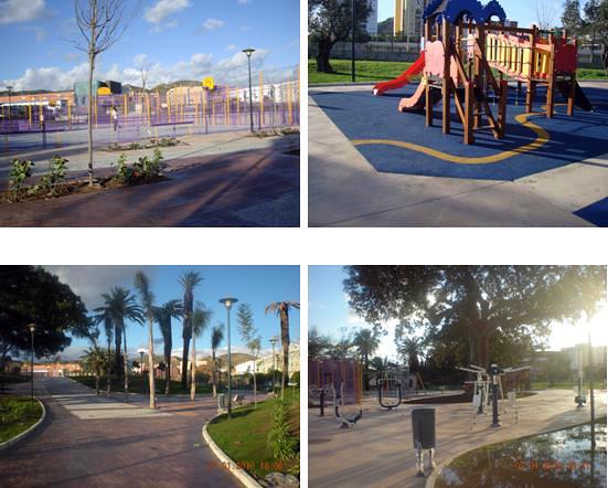 •	ACONDICIONAMIENTO DE PARQUE EN HACIENDA CABELLO.