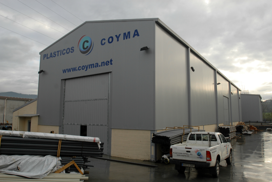 ACONDICIONAMIENTO NAVES PARA PLSTICOS COYMA EN AMURRIO