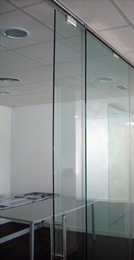 Acristalamiento en oficinas.