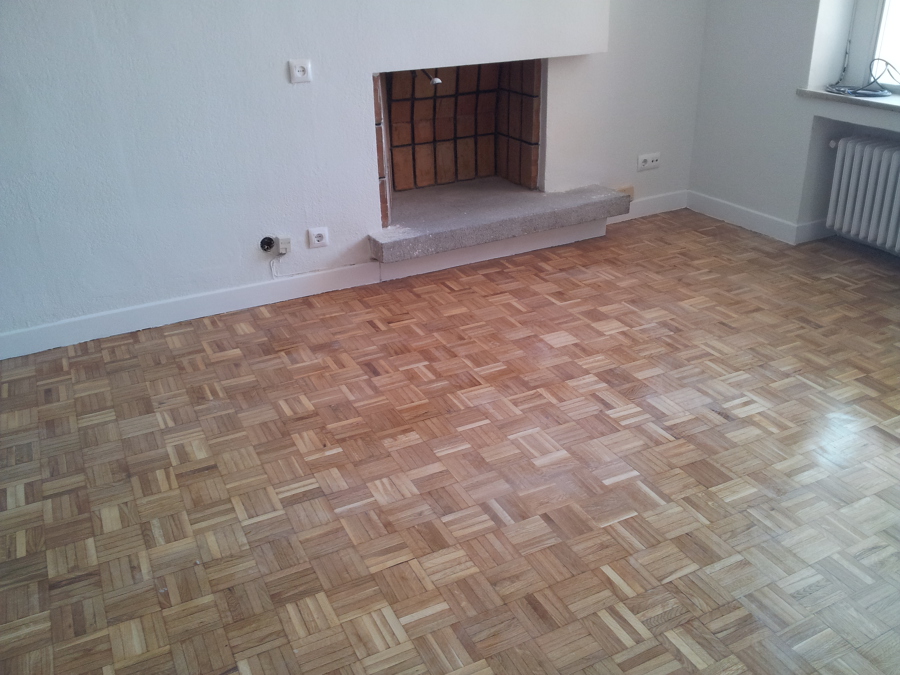 Acuchillado y barnizado de paquete 2