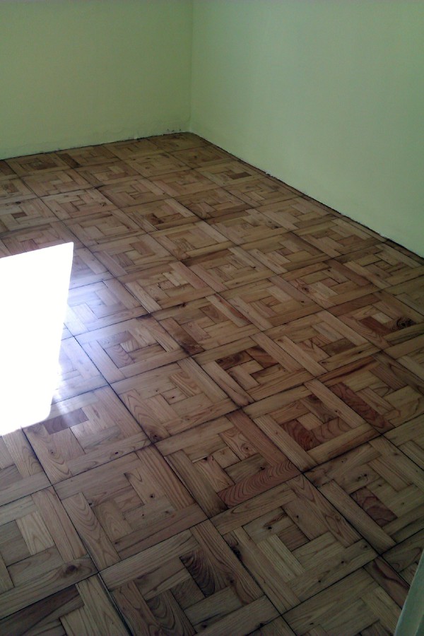 acuchillar y barnizar parquet