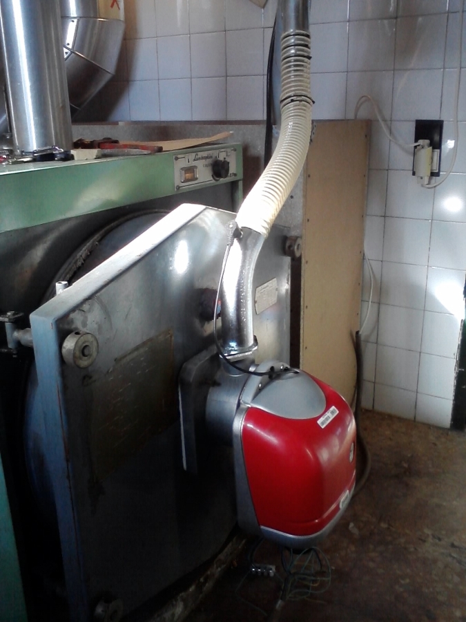 adaptacion de quemador biomasa