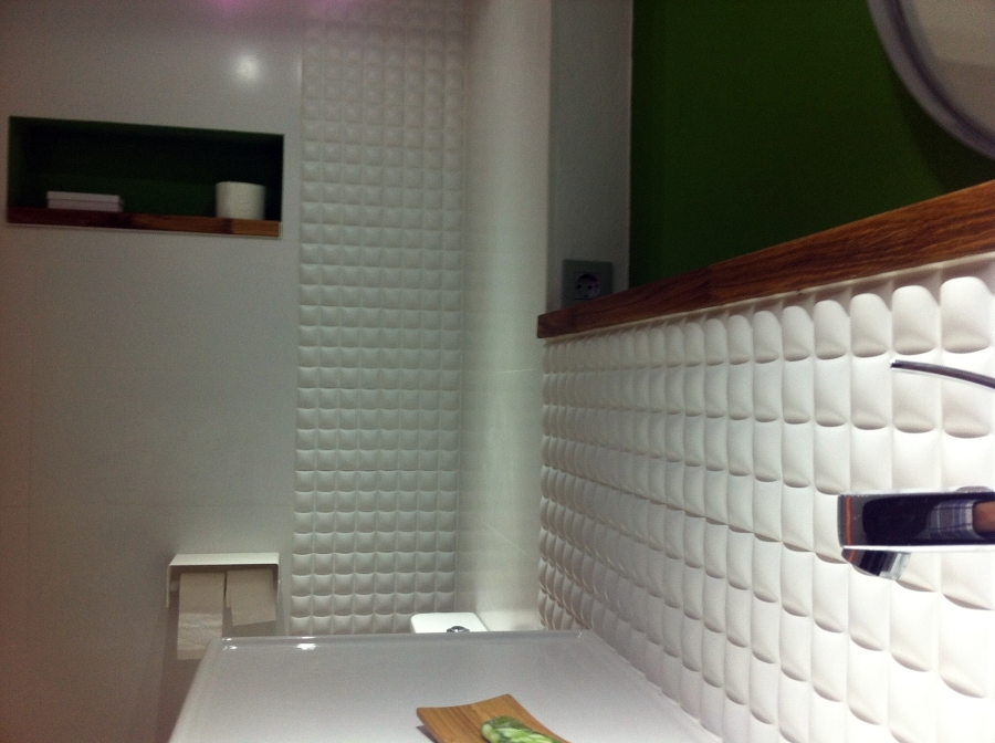 Adaptación de semi-sótano a garaje y apartamento. 9