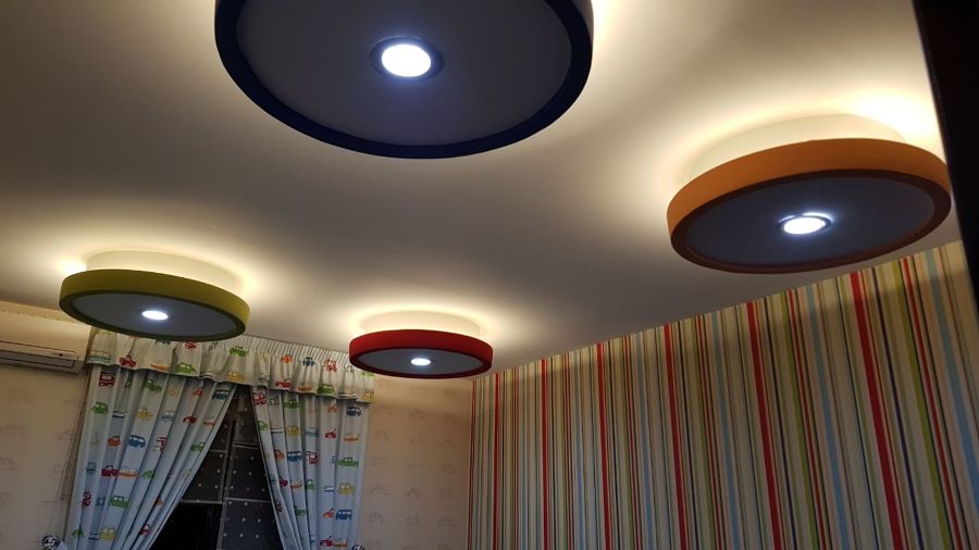 pladur techo habitacion niños