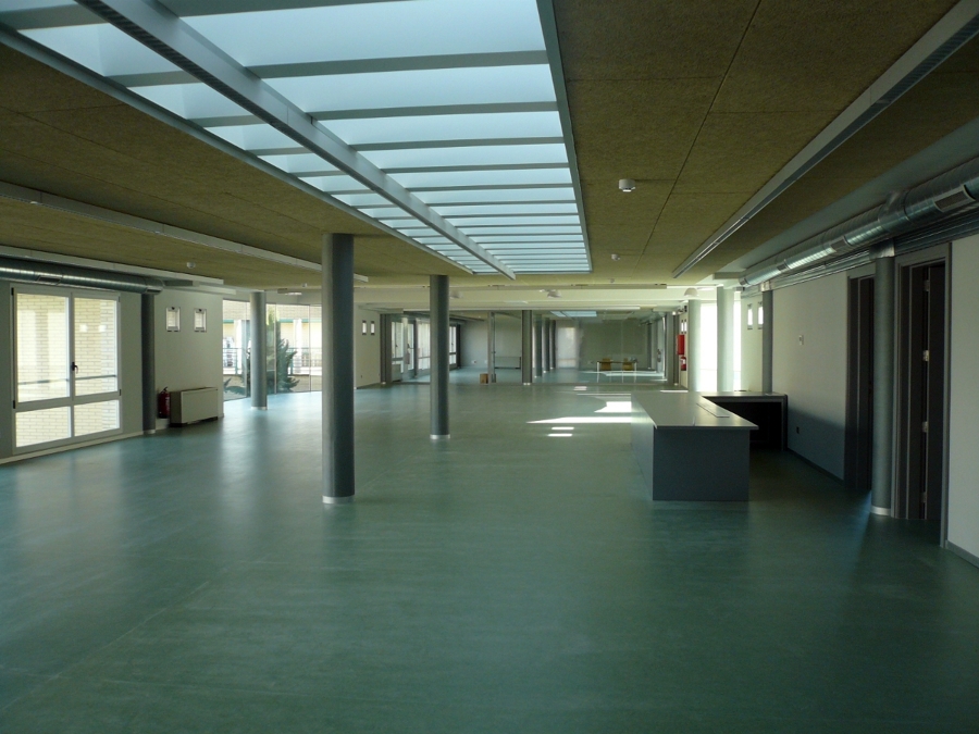 adecución de local como biblioteca púbica. Ansoáin - Navarra