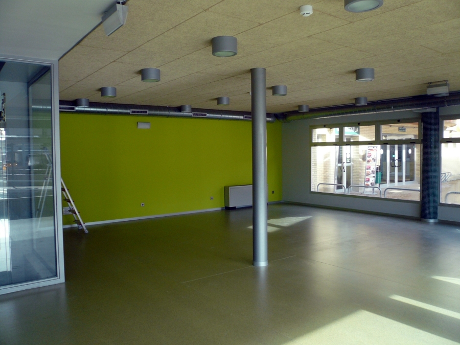 adecución de local como biblioteca púbica. Ansoáin - Navarra