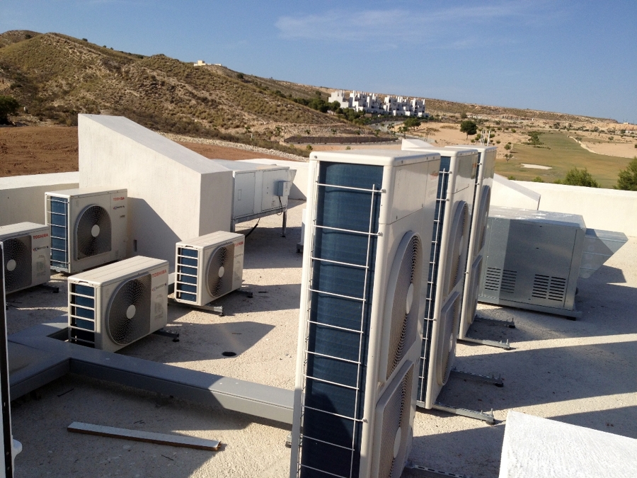 Aerotermia Casa Golf