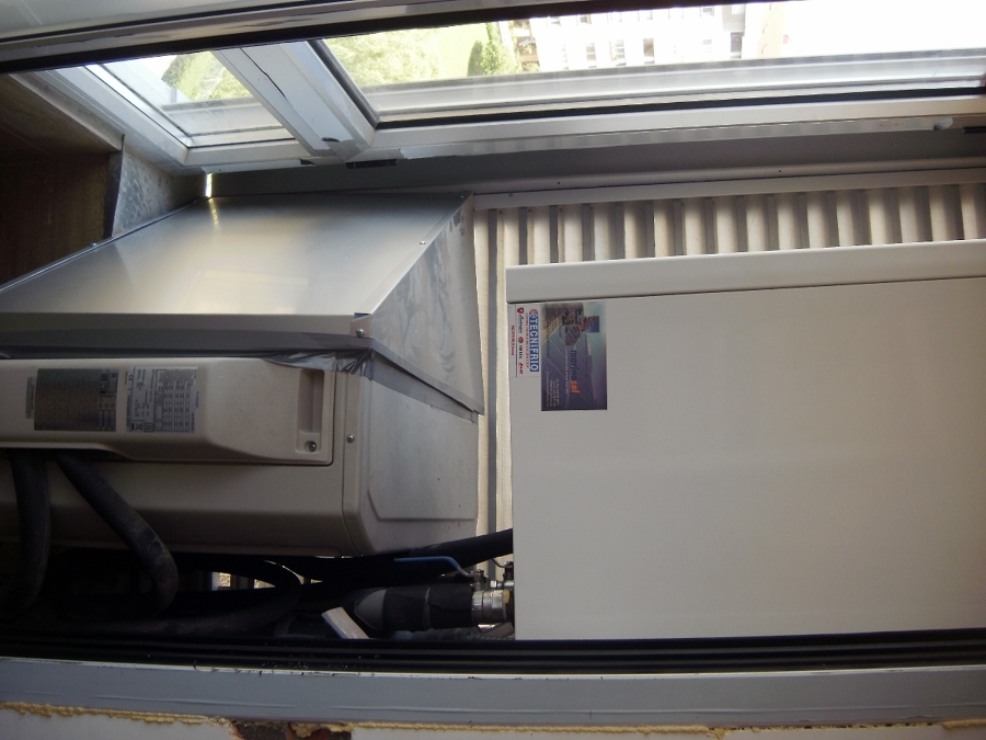 Aerotermia de 6 kw de la marca Thermor