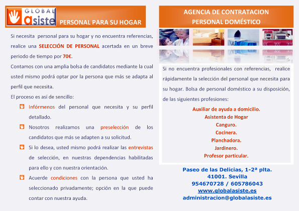Agencia de Contratación de Personal Doméstico