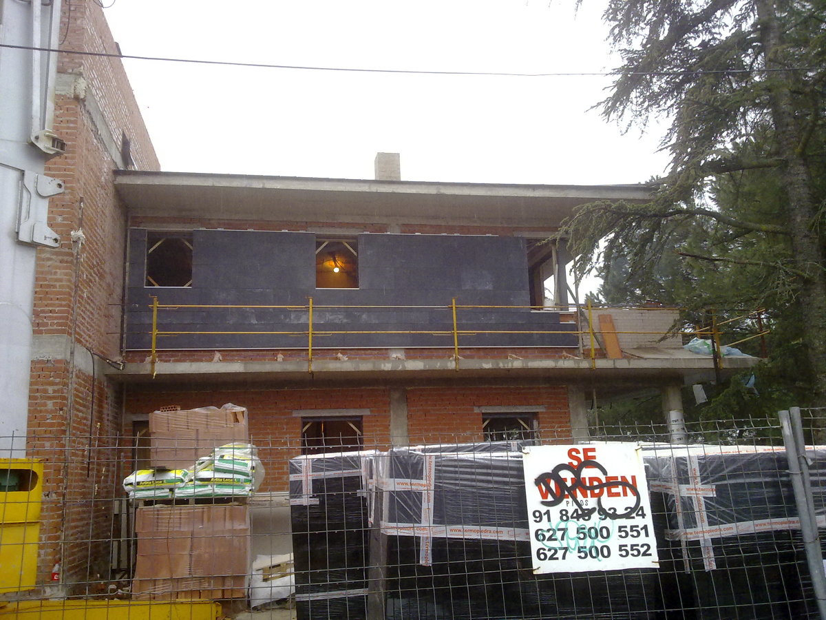 Aislamiento con Termopiedra - sistema Deprot.