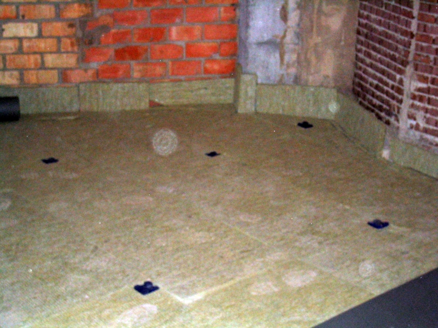 Aislamiento de suelos.