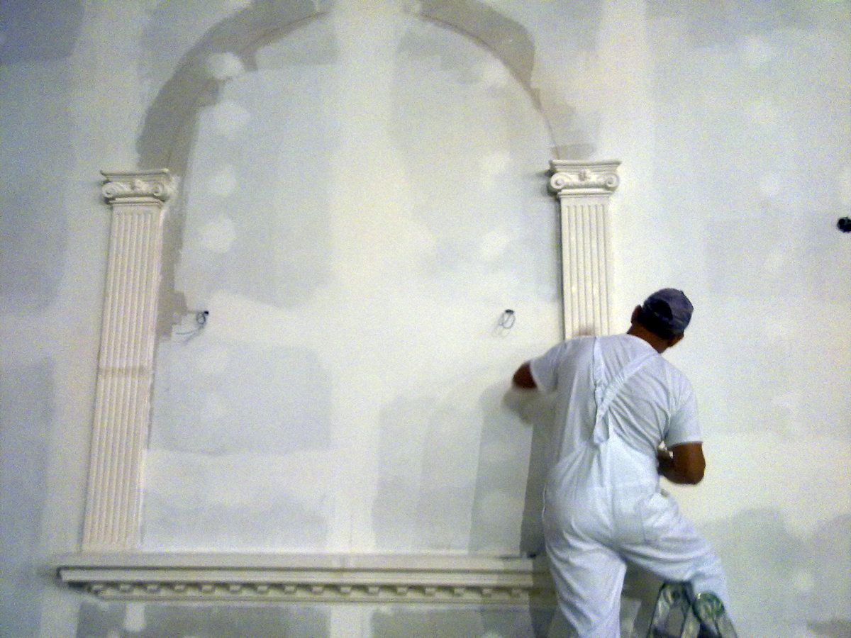 Aislamiento y decoracion iglesia