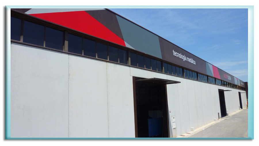 Alcoy Laser Fachada Nave Industrial