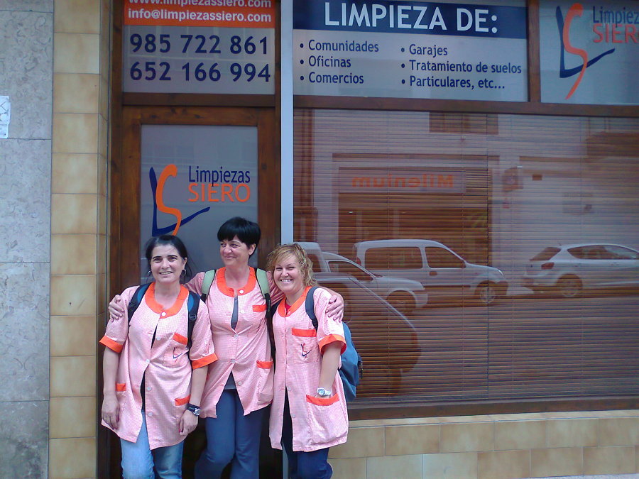 Alguna de nuestras trabajadoras