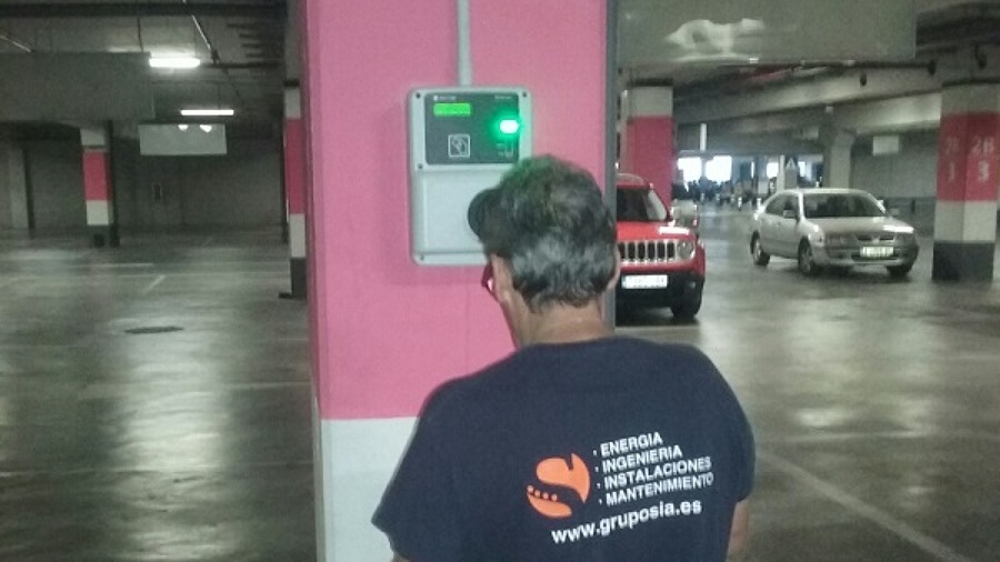 Punto de Carga para vehículo eléctrico