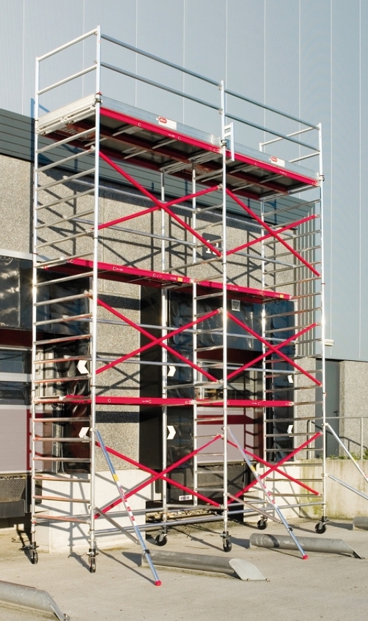 DOBLE TORRE DE ALUMINIO