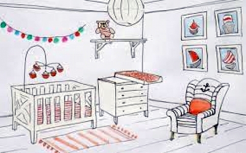 Alzado habitación Bebé